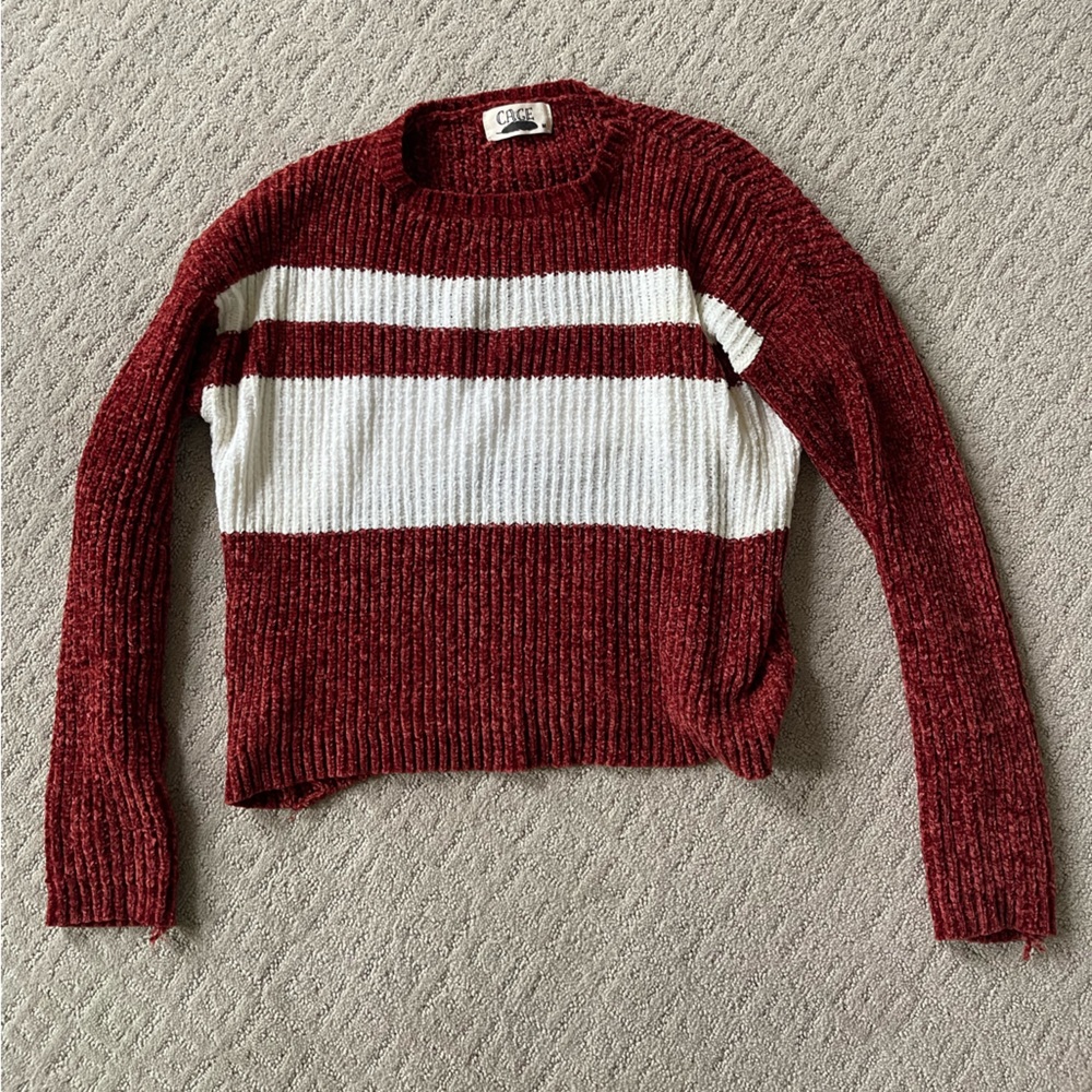 CAGE Striped Sweater